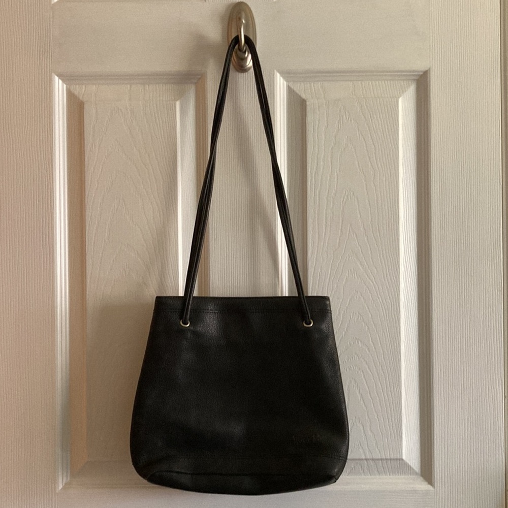 Black Tignanello Shoukder Bag